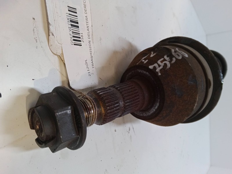 Recambio de transmision delantera derecha para volkswagen golf vi (5k1) 1.6 tdi referencia OEM IAM   
