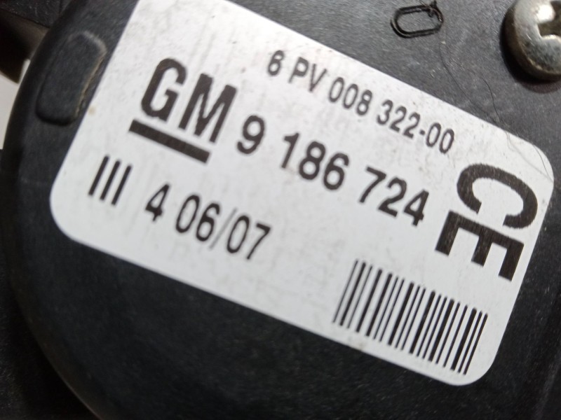 Recambio de pedal acelerador para saab 9-3 descapotable (ys3f) 1.9 tid referencia OEM IAM 9186724  6PV00832200