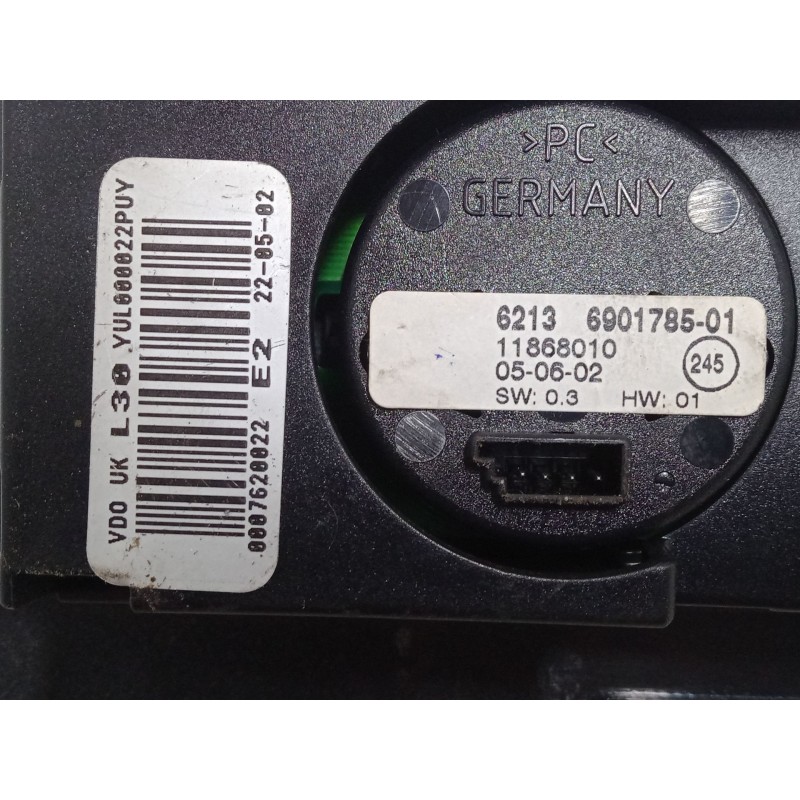 Recambio de mando regulador suspension para land rover range rover i 4.3 vogue lse 4x4 referencia OEM IAM 6213690178501  YUL0000