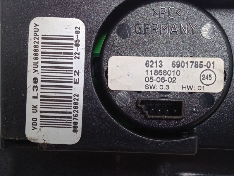 Recambio de mando regulador suspension para land rover range rover i 4.3 vogue lse 4x4 referencia OEM IAM 6213690178501  YUL0000