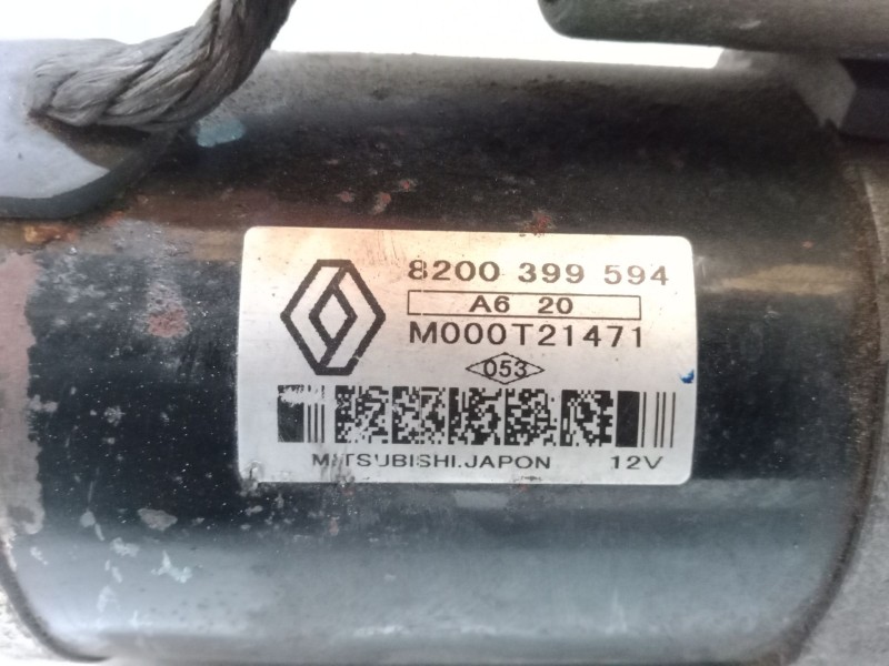 Recambio de motor arranque para renault megane iii grandtour (kz0/1) 1.5 dci (kz1m, kz1w, kz0r) referencia OEM IAM   