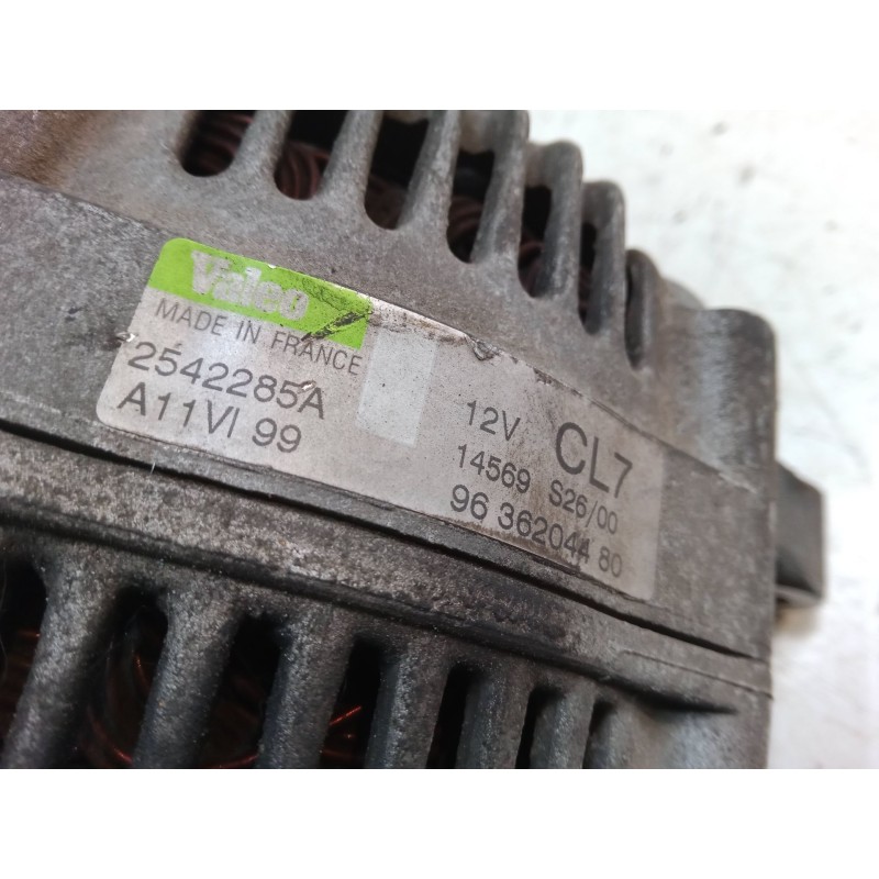Recambio de alternador para citroën xsara (n1) 2.0 hdi 90 referencia OEM IAM 9636204480 A11VI99 2542285A