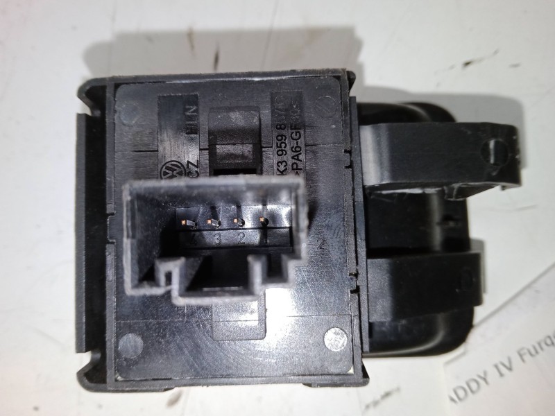 Recambio de mando elevalunas delantero izquierdo para volkswagen caddy iv furgoneta/monovolumen (saa, sah) 2.0 tdi 4motion refer