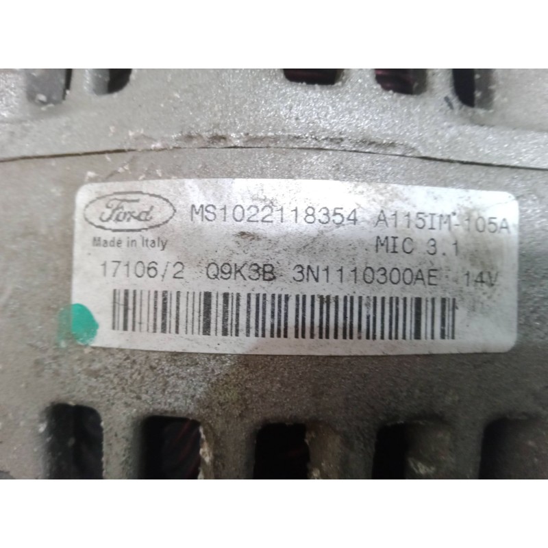 Recambio de alternador para ford focus ii (da_, hcp, dp) 1.6 ti referencia OEM IAM MS1022118354  Q9K3B3N1110300AE