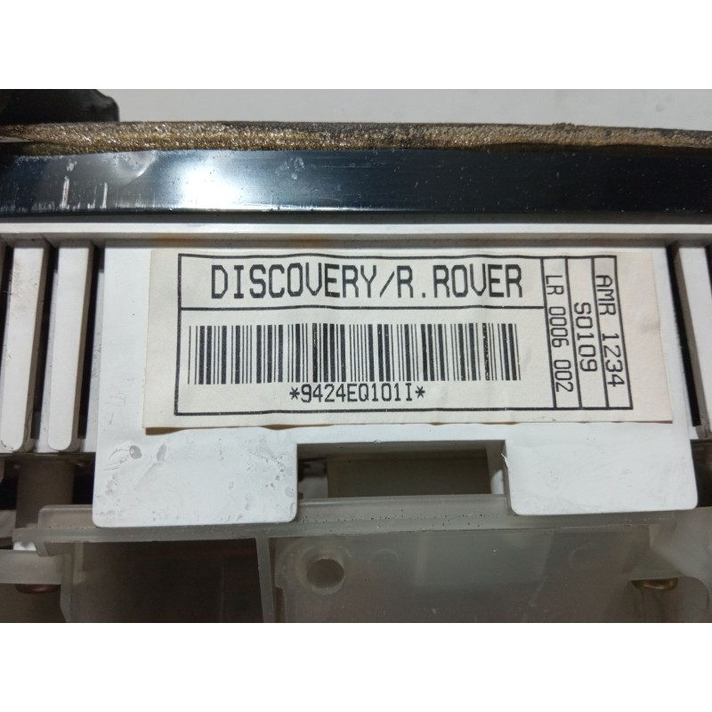 Recambio de cuadro instrumentos para land rover discovery i (lj) 2.5 tdi 4x4 referencia OEM IAM AMR1234S0109LR0006002  