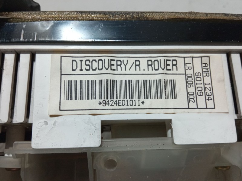 Recambio de cuadro instrumentos para land rover discovery i (lj) 2.5 tdi 4x4 referencia OEM IAM AMR1234S0109LR0006002  