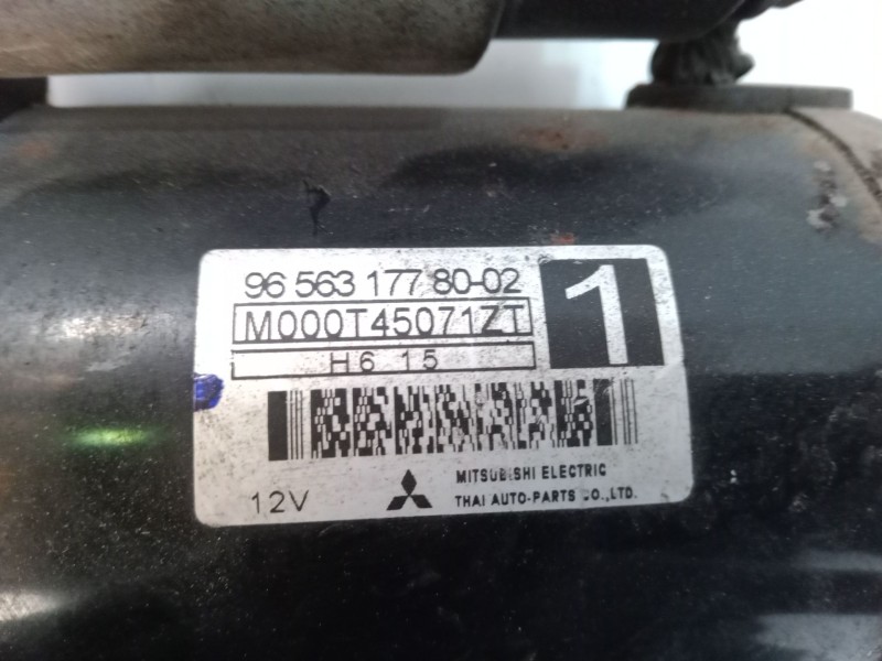 Recambio de motor arranque para citroën c3 i (fc_, fn_) 1.1 i referencia OEM IAM M000T45071ZT  9656317780