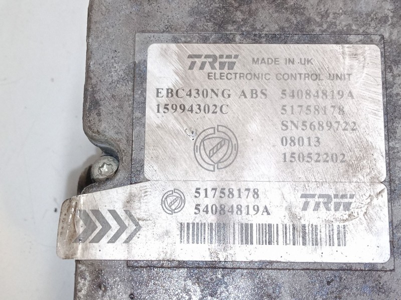 Recambio de abs para lancia ypsilon (843_) 1.2 (843.axa1a) referencia OEM IAM 54084819A  51758178