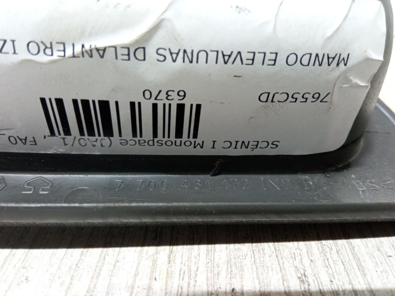 Recambio de mando elevalunas delantero izquierdo para renault scénic i monospace (ja0/1_, fa0_) 1.6 (ja00, ja16, ja15, ja19, ja1