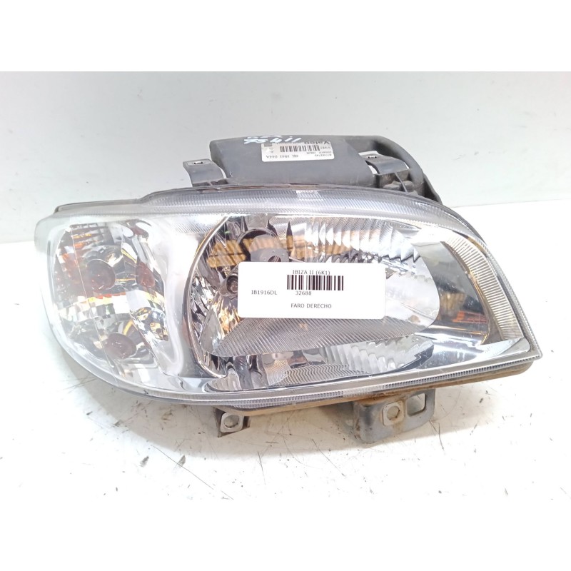 Recambio de faro derecho para seat ibiza ii (6k1) 1.0 i referencia OEM IAM   