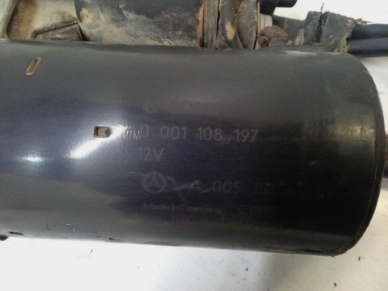 Recambio de motor arranque para mercedes-benz clase e (w210) e 240 (210.062) referencia OEM IAM A0051516501  0001108197