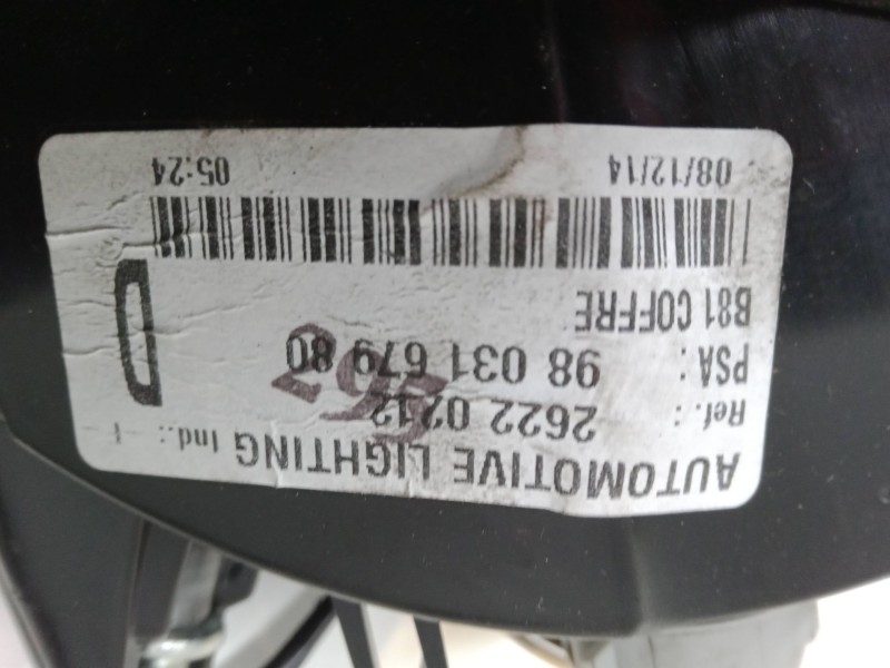 Recambio de piloto trasero porton derecho para citroën ds5 1.6 hdi 115 referencia OEM IAM   