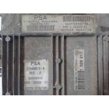 CENTRALITA MOTOR UCE 9643782380 S2000-21 21645912-8