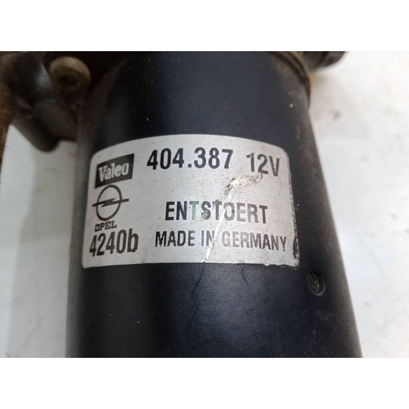 Recambio de motor limpia delantero para opel astra g sedán (t98) 2.0 di (f69) referencia OEM IAM 404.387  4240B
