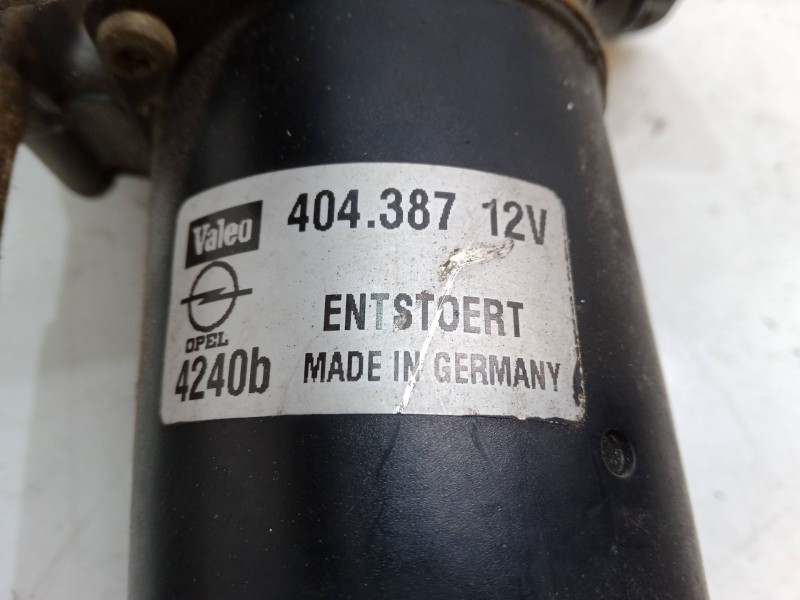 Recambio de motor limpia delantero para opel astra g sedán (t98) 2.0 di (f69) referencia OEM IAM 404.387  4240B