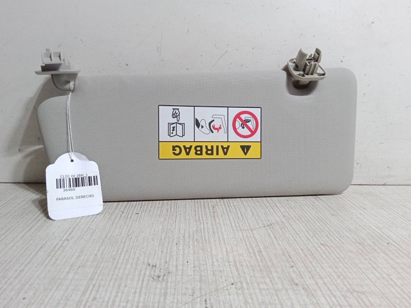 Recambio de parasol derecho para renault clio iv (bh_) 1.2 16v referencia OEM IAM   