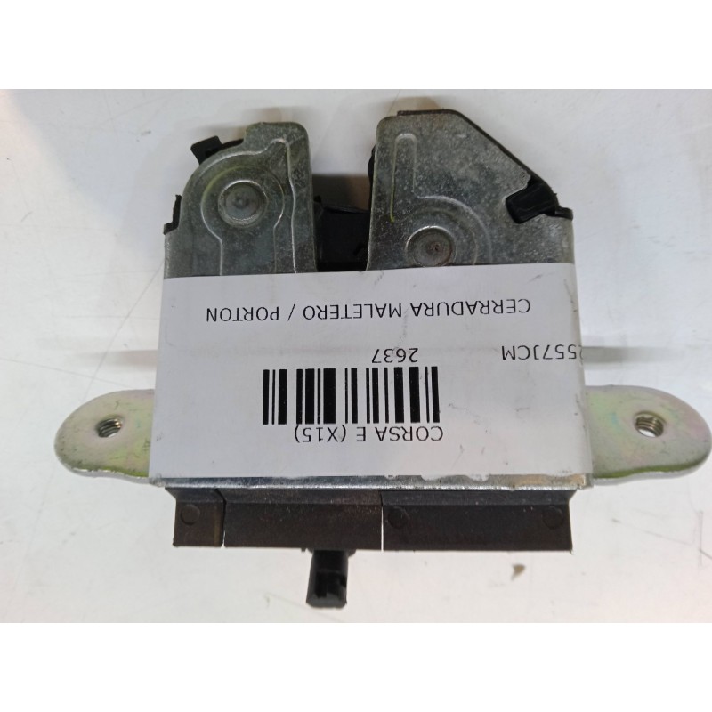 Recambio de cerradura maletero / porton para opel corsa e (x15) 1.4 (08, 68) referencia OEM IAM   