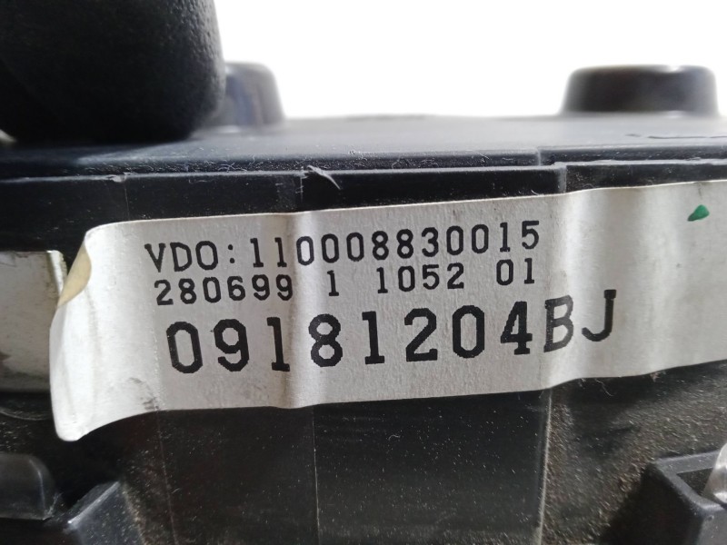 Recambio de cuadro instrumentos para opel astra g hatchback (t98) 1.6 (f08, f48) referencia OEM IAM 09181204BJ  110008830015