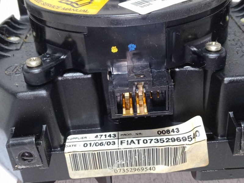 Recambio de mando luces para fiat stilo van (192_) 1.9 jtd (192dxe1a) referencia OEM IAM 07352969540  