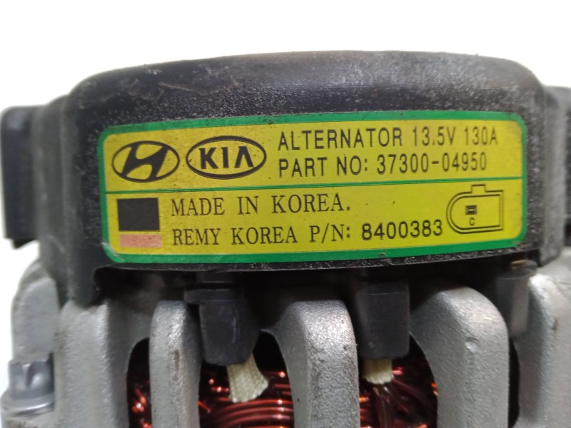Recambio de alternador para hyundai i20 ii (gb, ib) 1.0 t-gdi referencia OEM IAM 3730004950  8400383