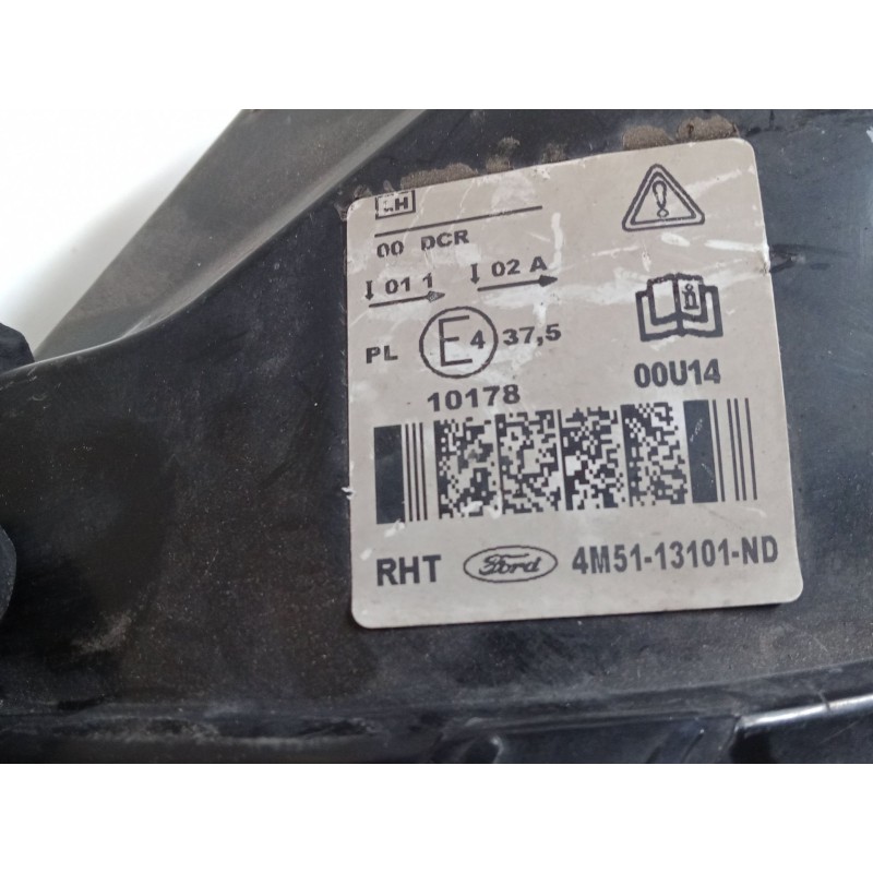 Recambio de faro izquierdo para ford focus ii (da_, hcp, dp) 1.8 tdci referencia OEM IAM 4M5113101ND   Recambio de faro izquierdo para ford focus ii (da_, hcp, dp) 1.8 tdci referencia OEM IAM 4M5113101ND