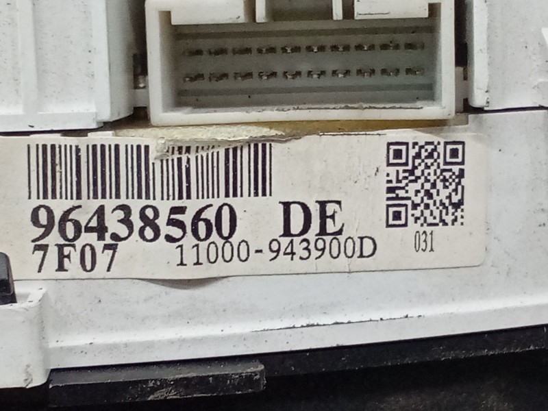 Recambio de cuadro instrumentos para chevrolet nubira sedán 2.0 d referencia OEM IAM 96438560DE  