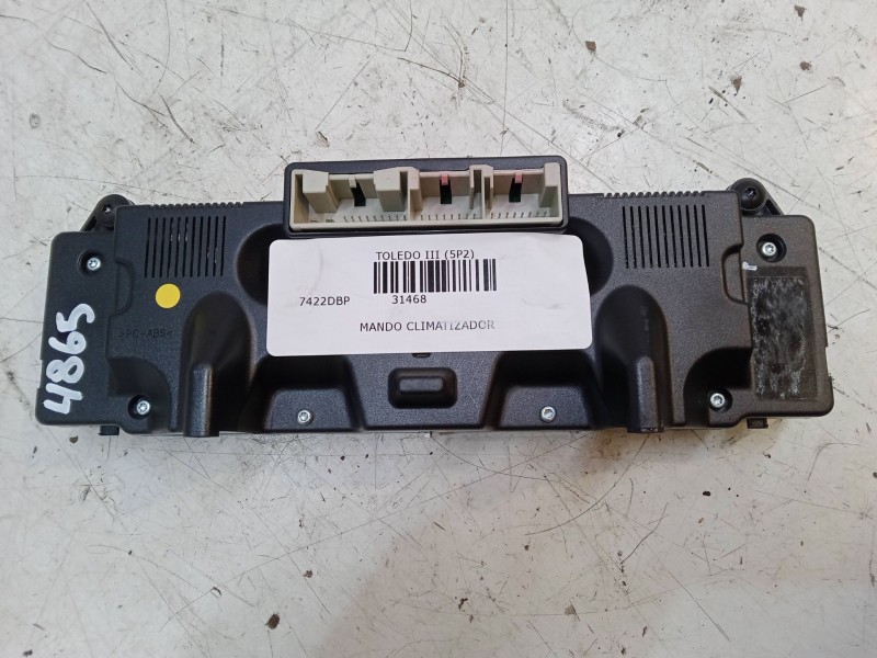 Recambio de mando climatizador para seat toledo iii (5p2) 2.0 fsi referencia OEM IAM   