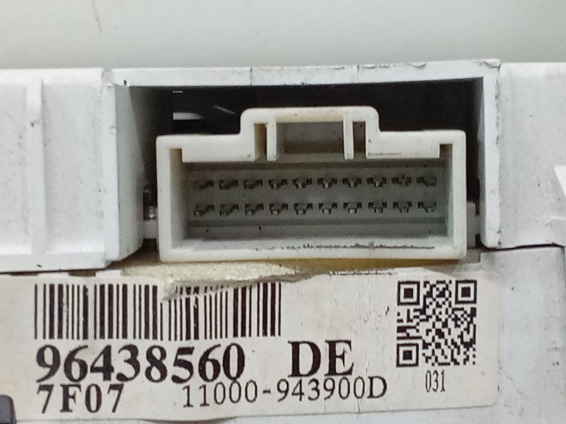 Recambio de cuadro instrumentos para chevrolet nubira sedán 2.0 d referencia OEM IAM 96438560DE  