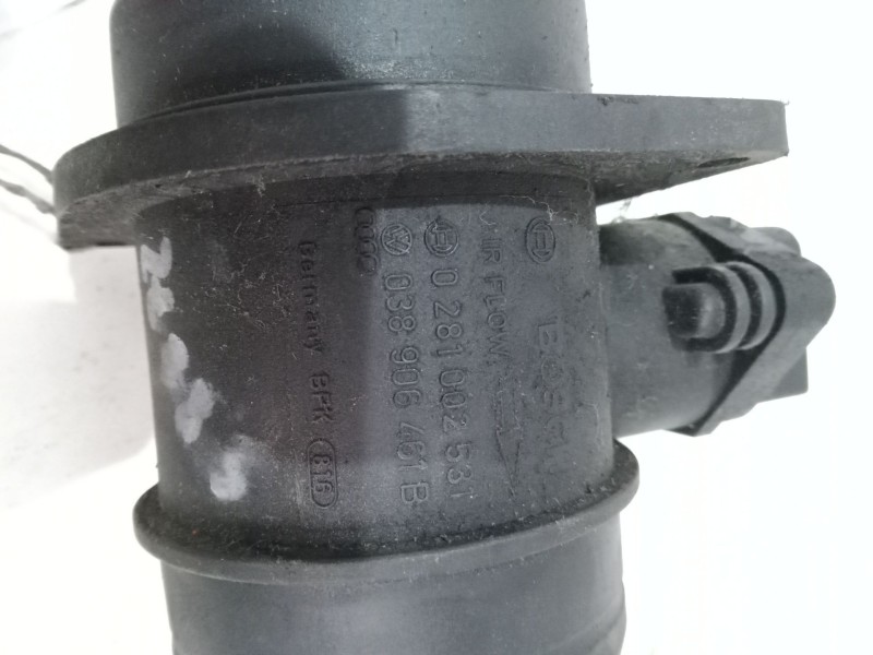 Recambio de caudalimetro para volkswagen golf v (1k1) 1.9 tdi referencia OEM IAM 038906461B  0281002531