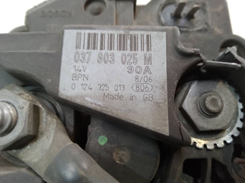 Recambio de alternador para seat ibiza iii (6l1) 1.4 16v referencia OEM IAM 037903025M  0124325013