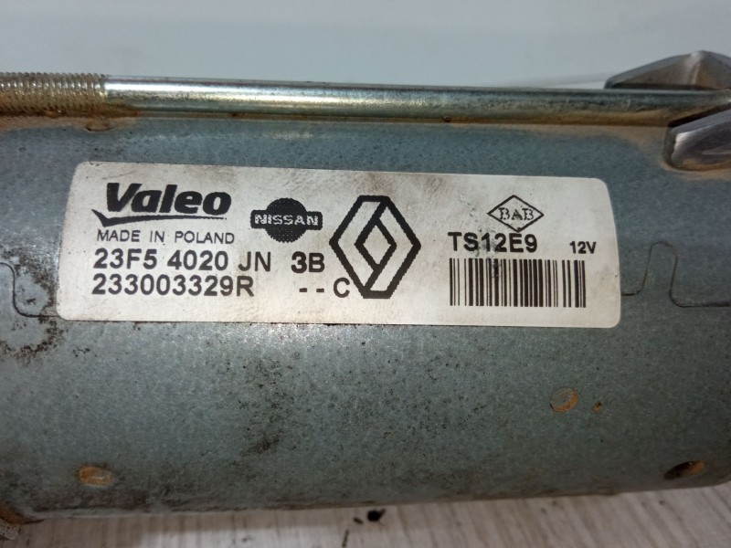 Recambio de motor arranque para dacia duster (hs_) 1.5 dci (hsaj) referencia OEM IAM 23F54020JN3B 233003329R 