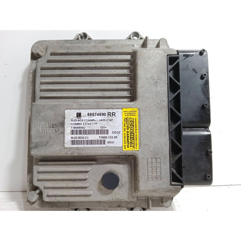 Recambio de centralita motor uce para opel combo furgoneta/monovolumen 1.3 cdti 16v referencia OEM IAM   