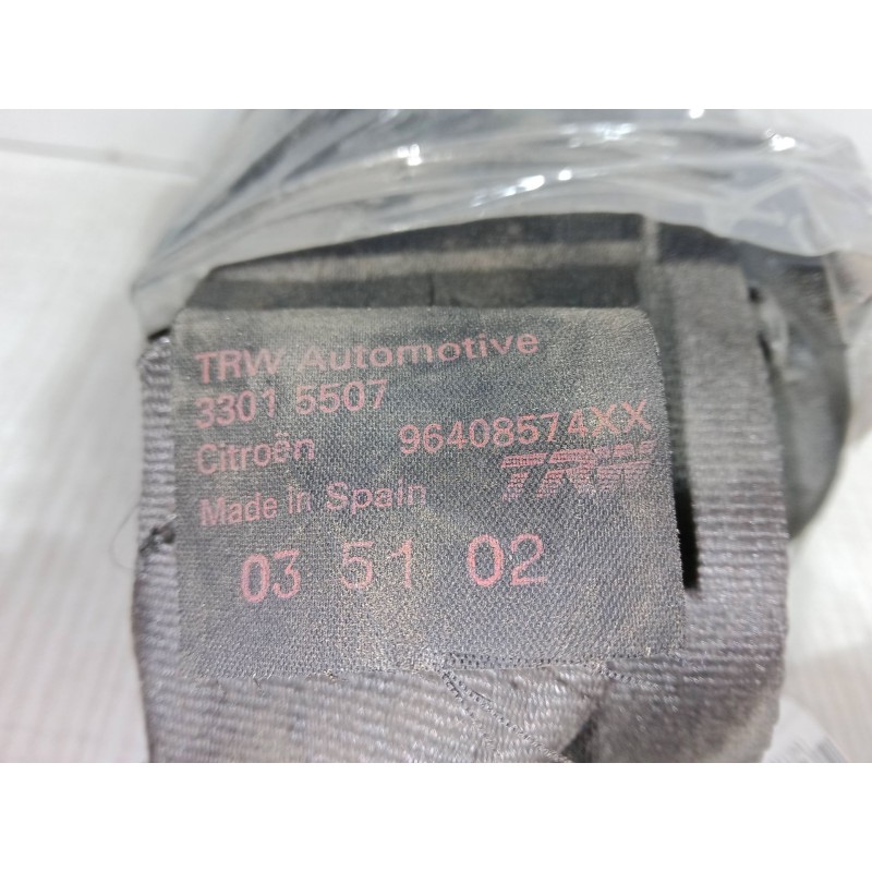 Recambio de cinturon seguridad trasero izquierdo para mercedes-benz 124 sedán (w124) 300 turbo-d (124.133) referencia OEM IAM   