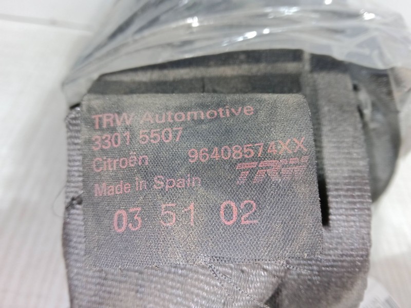 Recambio de cinturon seguridad trasero izquierdo para mercedes-benz 124 sedán (w124) 300 turbo-d (124.133) referencia OEM IAM   