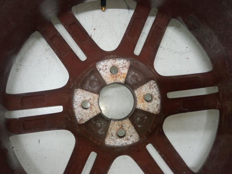 Recambio de llanta aluminio 16´´ para fiat stilo van (192_) 1.9 jtd (192dxe1a) referencia OEM IAM 7JX16H2  