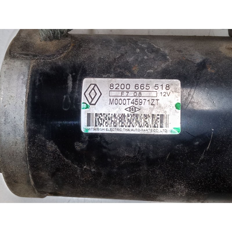 Recambio de motor arranque para renault scénic ii (jm0/1_) 1.6 16v (jm1r) referencia OEM IAM 8200665518  m000t4597zt