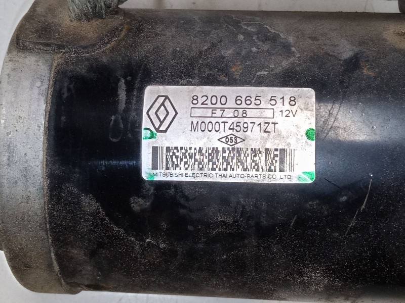 Recambio de motor arranque para renault scénic ii (jm0/1_) 1.6 16v (jm1r) referencia OEM IAM 8200665518  m000t4597zt