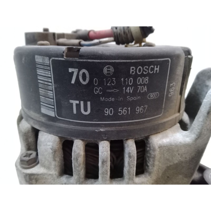 Recambio de alternador para opel corsa b (s93) 1.0 i 12v (f08, f68, m68) referencia OEM IAM 0123110008  90561967