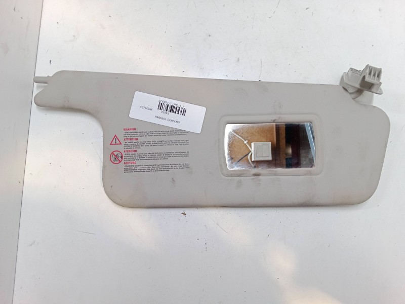 Recambio de parasol derecho para renault scénic ii (jm0/1_) 1.6 16v (jm1r) referencia OEM IAM   