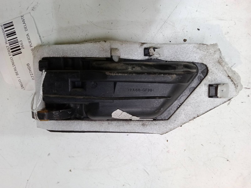 Recambio de maneta interior puerta delantera derecha para citroën berlingo / berlingo first monospace (mf_, gjk_, gfk_) 1.6 hdi 
