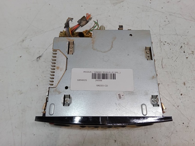 Recambio de radio cd para renault modus / grand modus (f/jp0_) 1.5 dci 90 referencia OEM IAM   
