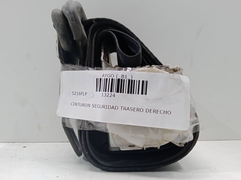 Recambio de cinturon seguridad trasero derecho para toyota aygo (_b1_) 1.0 (kgb10_) referencia OEM IAM   