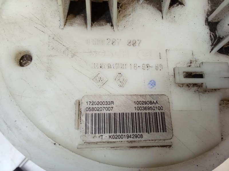 Recambio de aforador para renault megane iii hatchback (bz0/1_, b3_) 1.5 dci referencia OEM IAM   