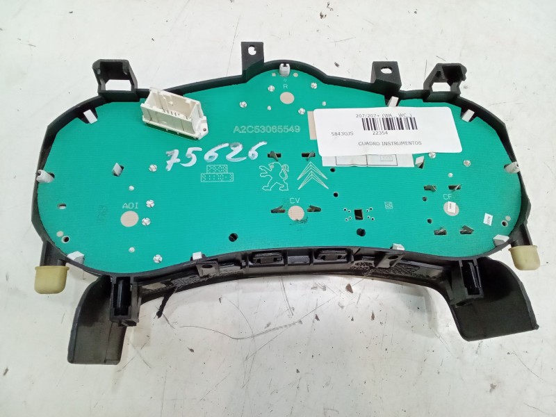 Recambio de cuadro instrumentos para peugeot 207/207+ (wa_, wc_) 1.6 16v vti referencia OEM IAM A2C53065549  