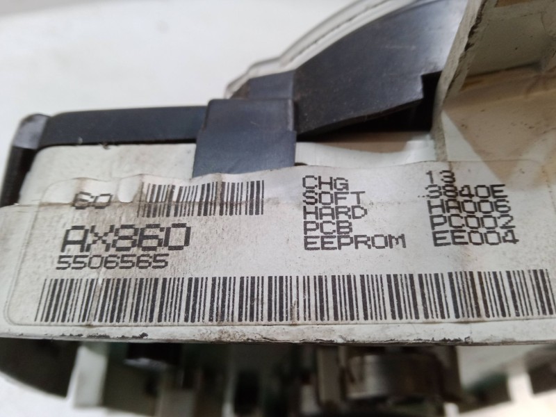 Recambio de cuadro instrumentos para nissan micra iii (k12) 1.2 16v referencia OEM IAM AX860  5506565