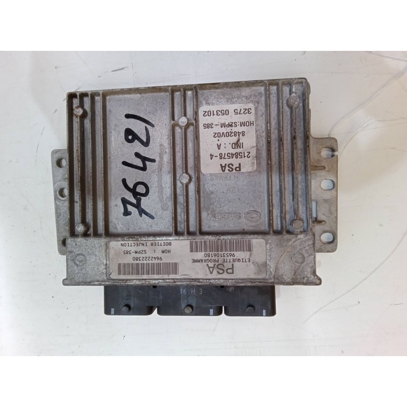 Recambio de centralita motor uce para citroën c2 (jm_) 1.4 referencia OEM IAM 9642222380 S2PM-385 9653106180
