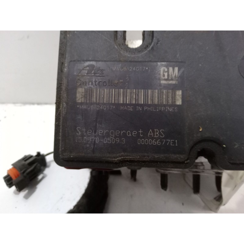 Recambio de abs para opel astra h twintop (a04) 1.8 (l67) referencia OEM IAM 10.0970-0509.3 00006677E1 MWU6A24G17