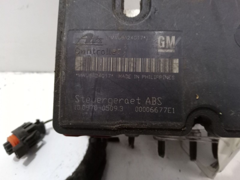 Recambio de abs para opel astra h twintop (a04) 1.8 (l67) referencia OEM IAM 10.0970-0509.3 00006677E1 MWU6A24G17