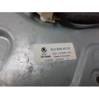 ELEVALUNAS ELECTRICO TRASERO IZQUIERDO 5L0839401B 