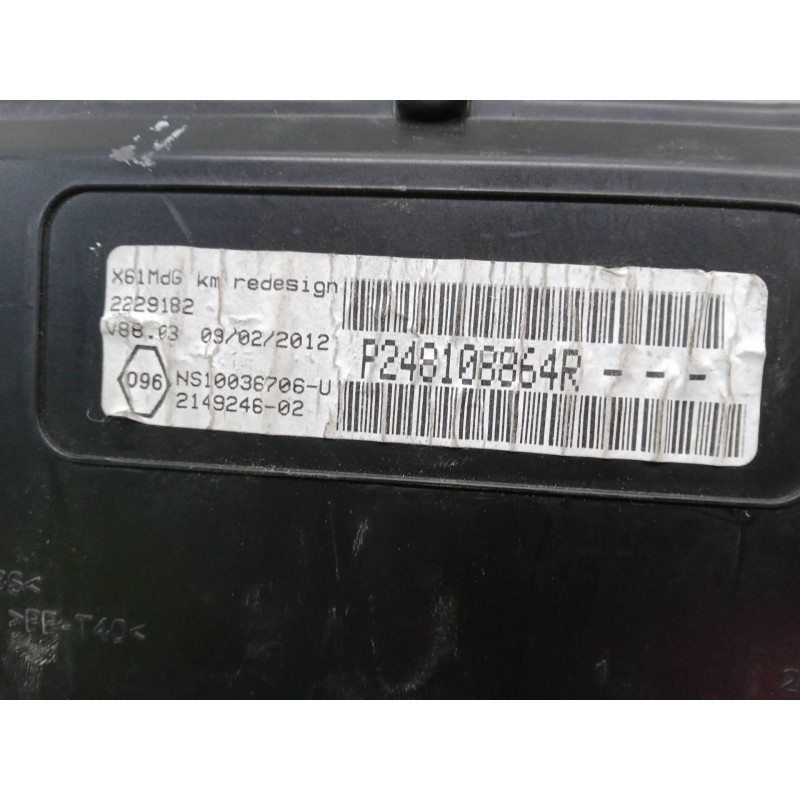 Recambio de cuadro instrumentos para renault kangoo be bop (kw0/1_) 1.5 dci 75 referencia OEM IAM P248108864R  